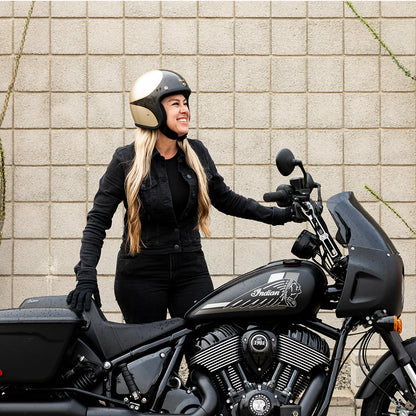 Biltwell Bonanza - Metallic Charcoal / Champagne Scalllop