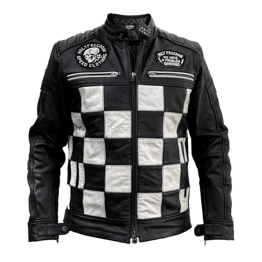 Holyfreedom Zero Bonneville Jacket - Black/White