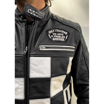 Holyfreedom Zero Bonneville Jacket - Black/White