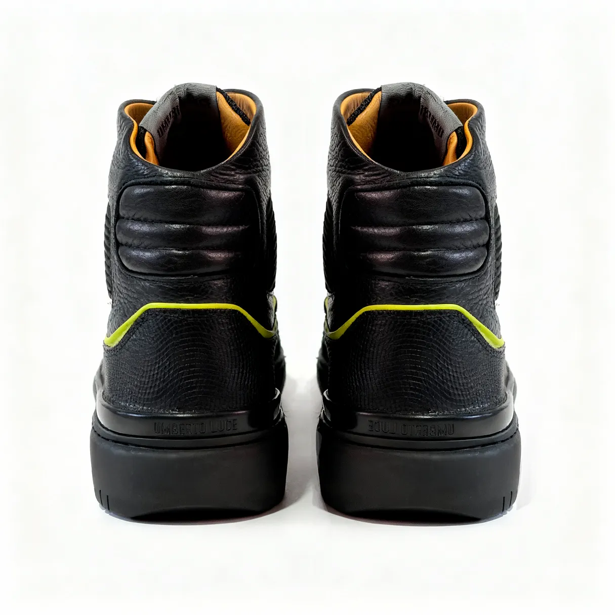 Umberto Luce Borox Moto Sneakers - Black