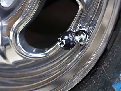 Mooneyes Air Valve Caps - Black