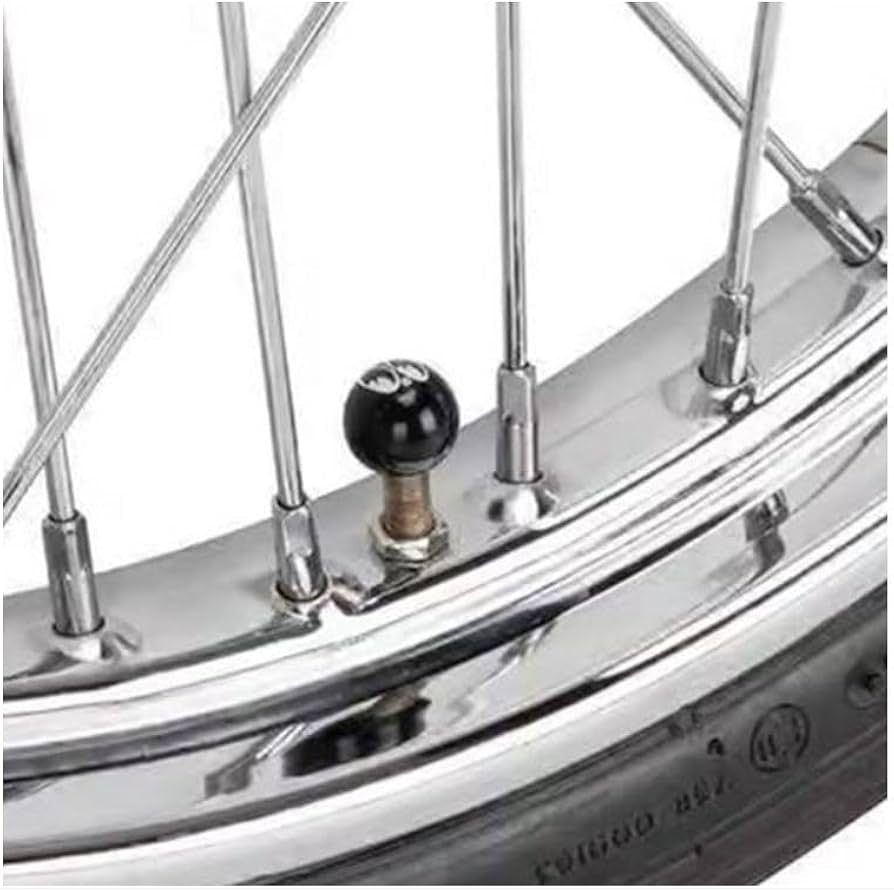 Mooneyes Air Valve Caps - Black