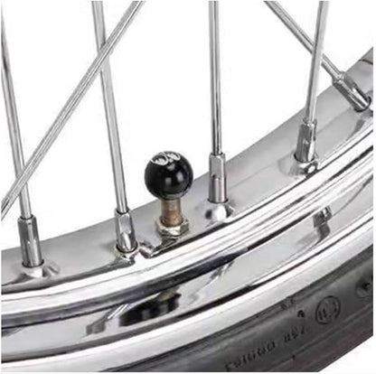 Mooneyes Air Valve Caps - Black