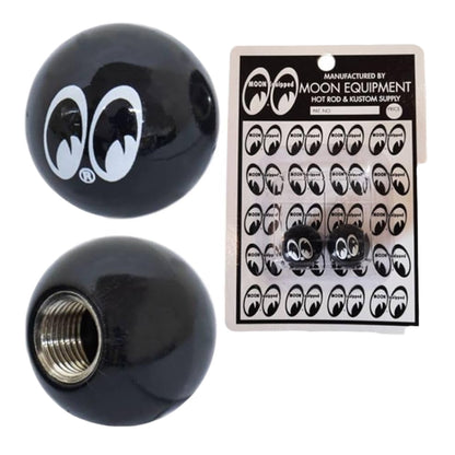Mooneyes Air Valve Caps - Black