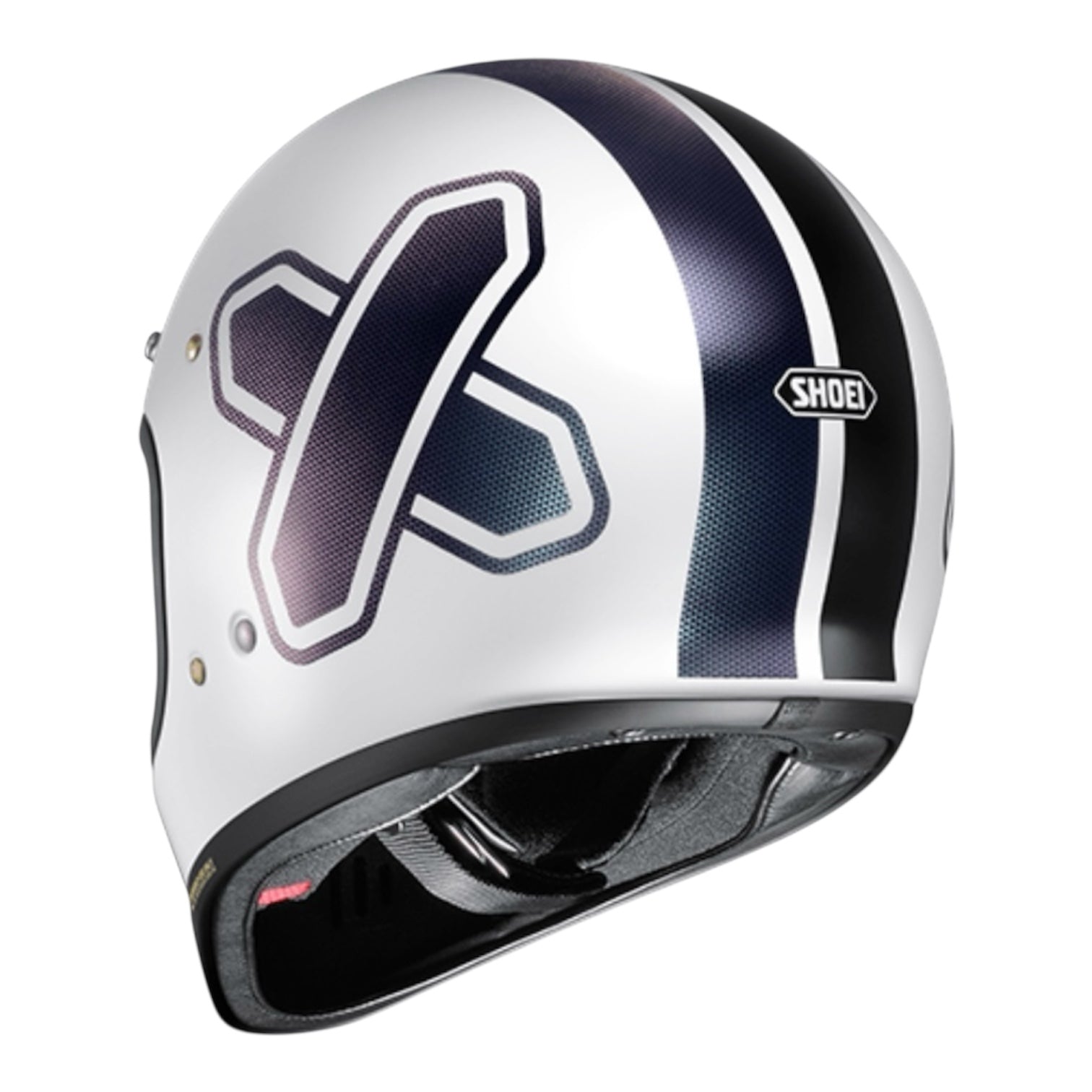 Shoei Ex-Zero Cross Logo 2 - TC-6 White/Black – MOTOMAN