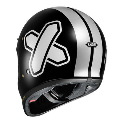 Shoei Ex-Zero Cross Logo 2 - TC-5 Black/White