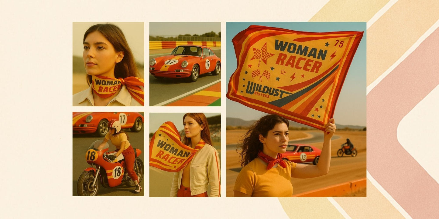 Wildust Sisters Moto Scarf - Pole Position