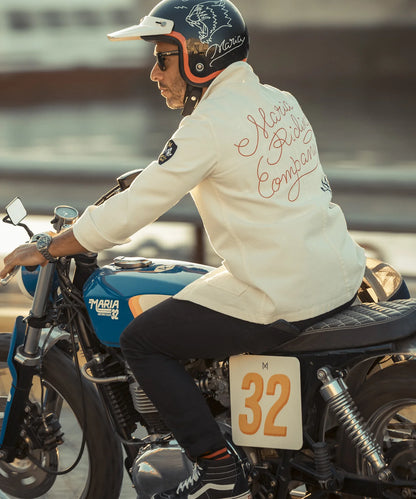 Maria Riding Company Work Jacket - White