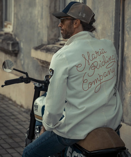 Maria Riding Company Work Jacket - White