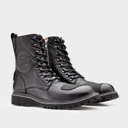 Umberto Luce Nolds Moto Boots - Black