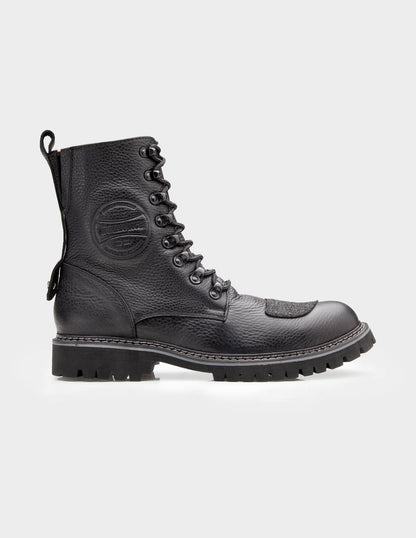 Umberto Luce Nolds Moto Boots - Black