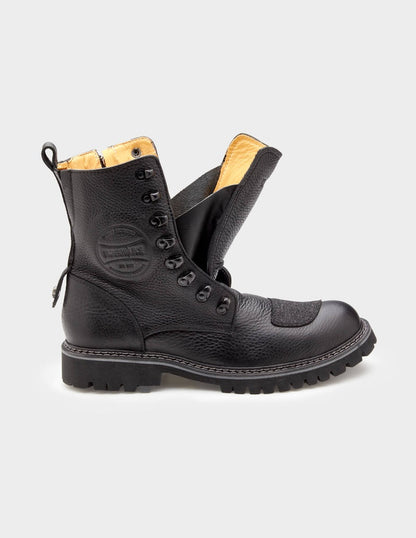 Umberto Luce Nolds Moto Boots - Black