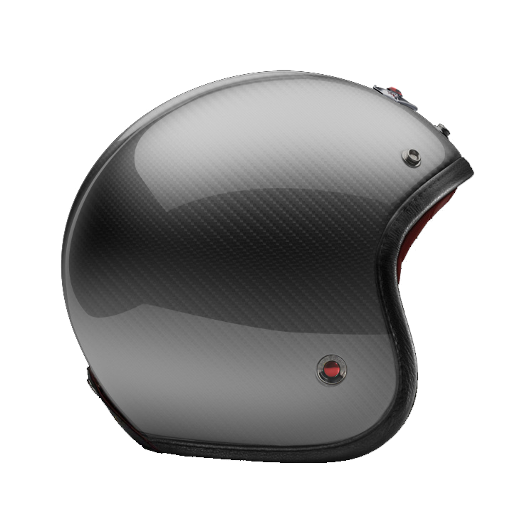 Ruby Pavilion Open Face Helmet - Glace Noire
