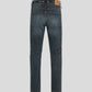 Riding Culture Straight Fit Jeans - Washed Blue