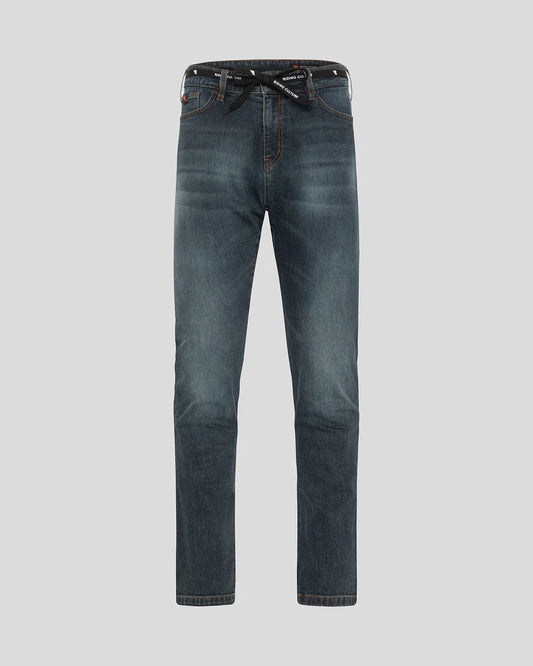 Riding Culture Straight Fit Jeans - Washed Blue