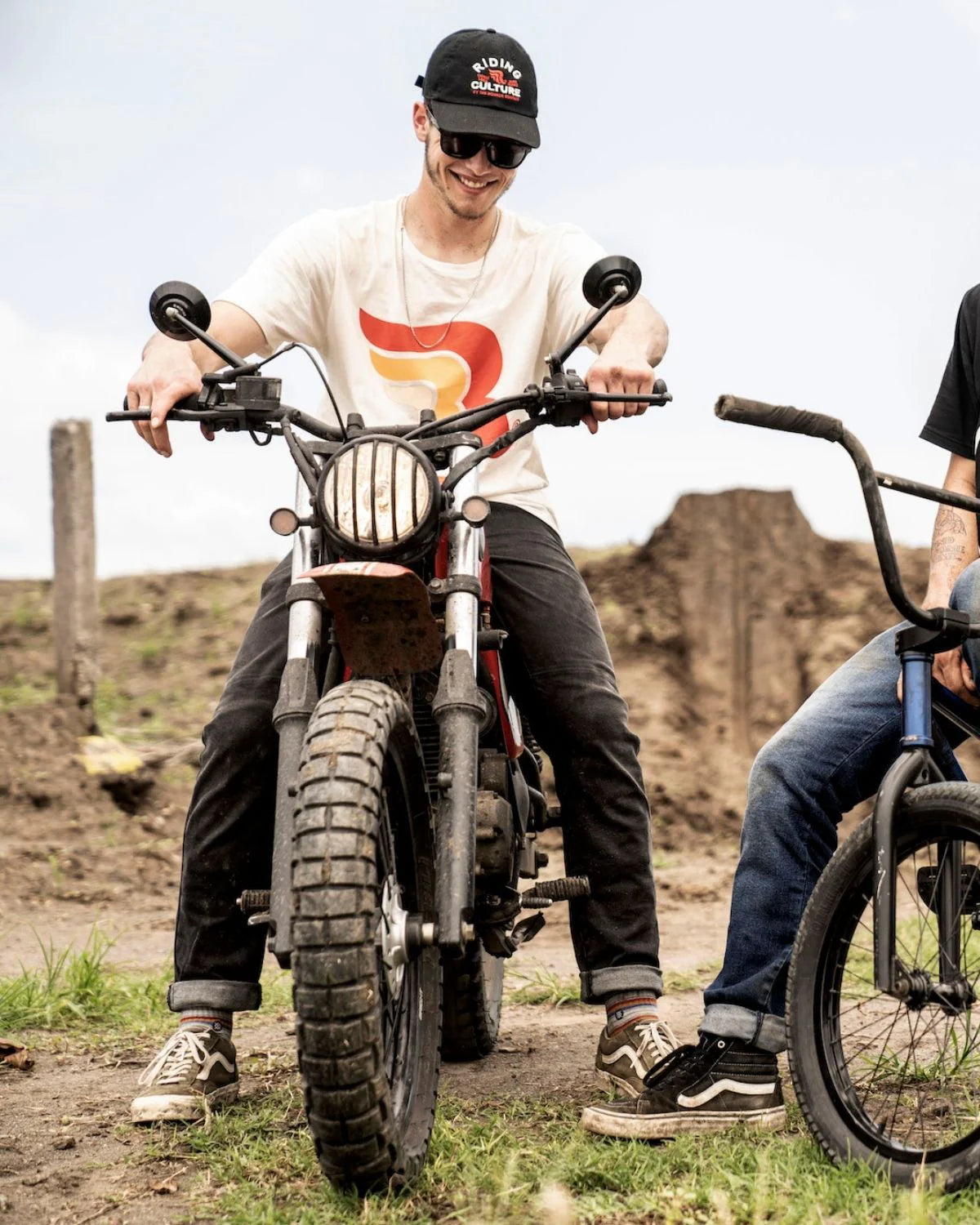 Riding Culture Tapered Slim Jeans - Black