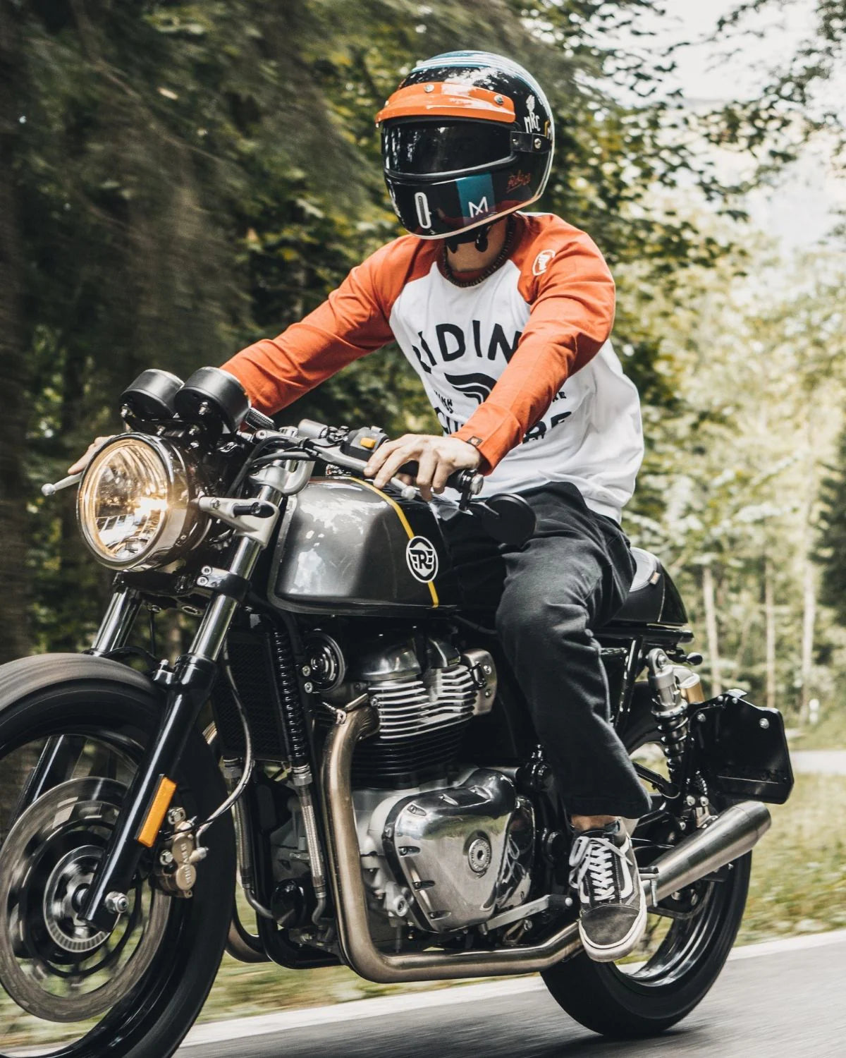 Riding Culture Tapered Slim Jeans - Black