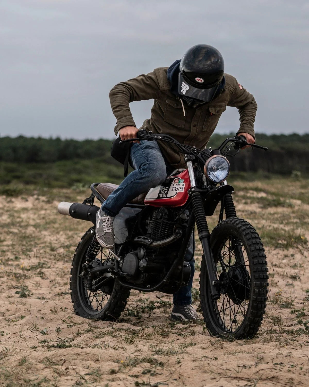 Tapered sales motorcycle jeans