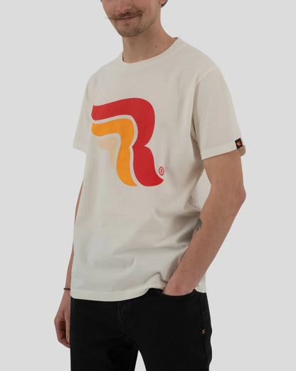 Riding Culture Logo T-Shirt - Dirt White