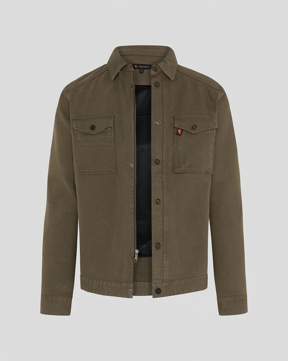 Riding Culture Rider Shirt Olive – MOTOMAN - Main Image