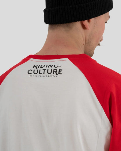 Riding Culture Ride More L/S T-Shirt - Red