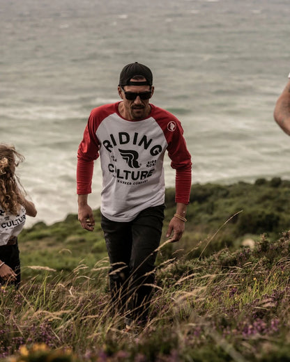 Riding Culture Ride More L/S T-Shirt - Red