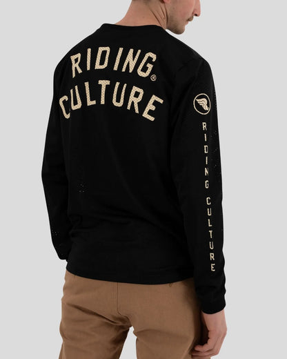 Riding Culture Logo Jersey - Black