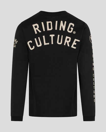 Riding Culture Logo Jersey - Black