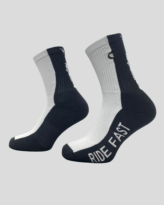 Riding Culture Spark Socks - Black/White