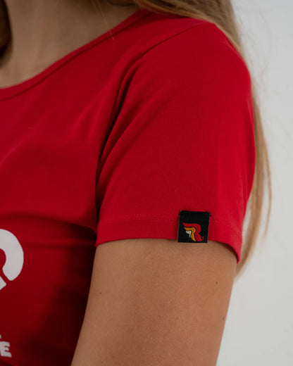Riding Culture Ride More Lady T-Shirt - Red