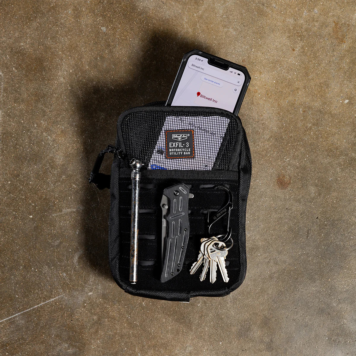 Biltwell EXFIL-3 Handlebar Bag