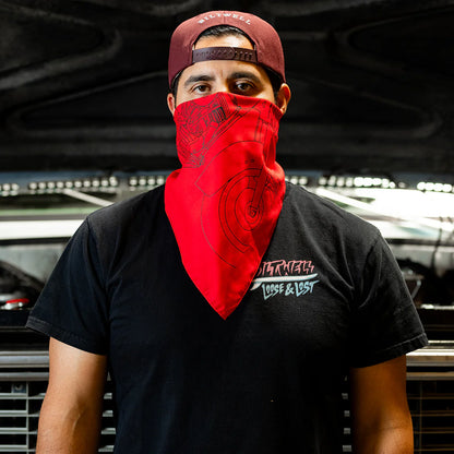 Biltwell Bandana - Pan Red