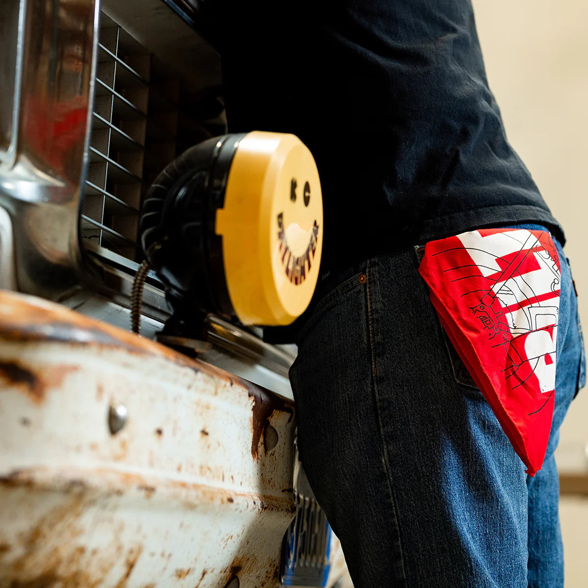 Biltwell Bandana - Pan Red