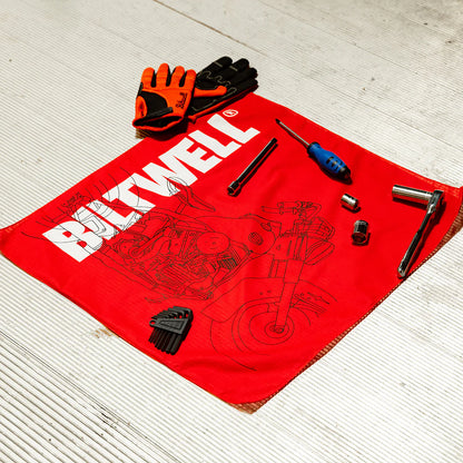 Biltwell Bandana - Pan Red