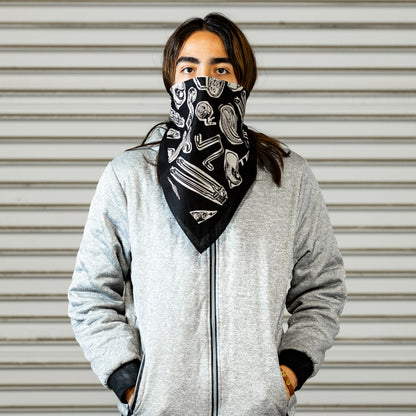 Biltwell Bandana - Junk Black