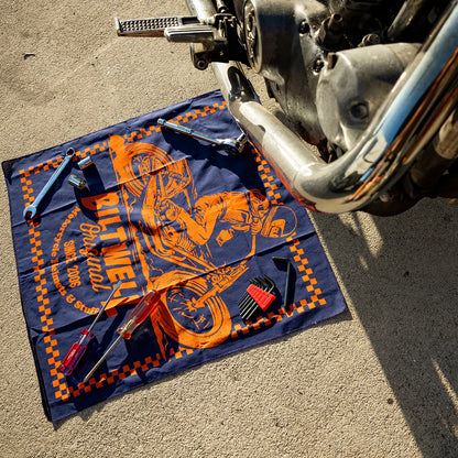 Biltwell Bandana - Lefty Navy