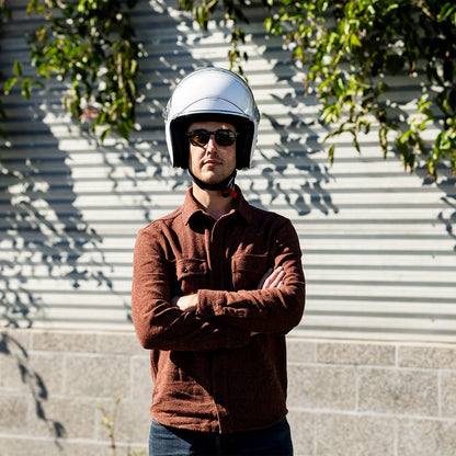 Biltwell Tahoe Jet Helmet - Gloss White