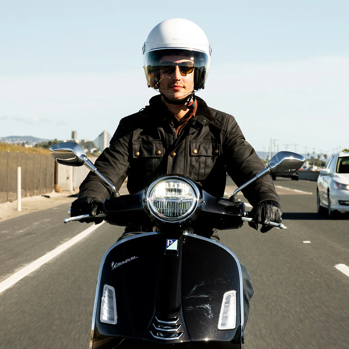 Biltwell Tahoe Jet Helmet - Gloss White