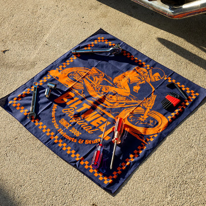 Biltwell Bandana - Lefty Navy