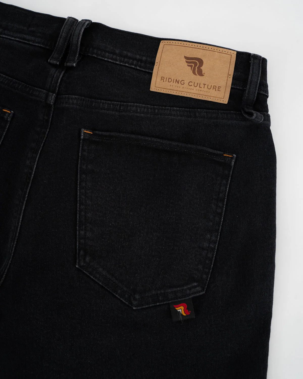 Riding Culture Tapered Slim Jeans - Black
