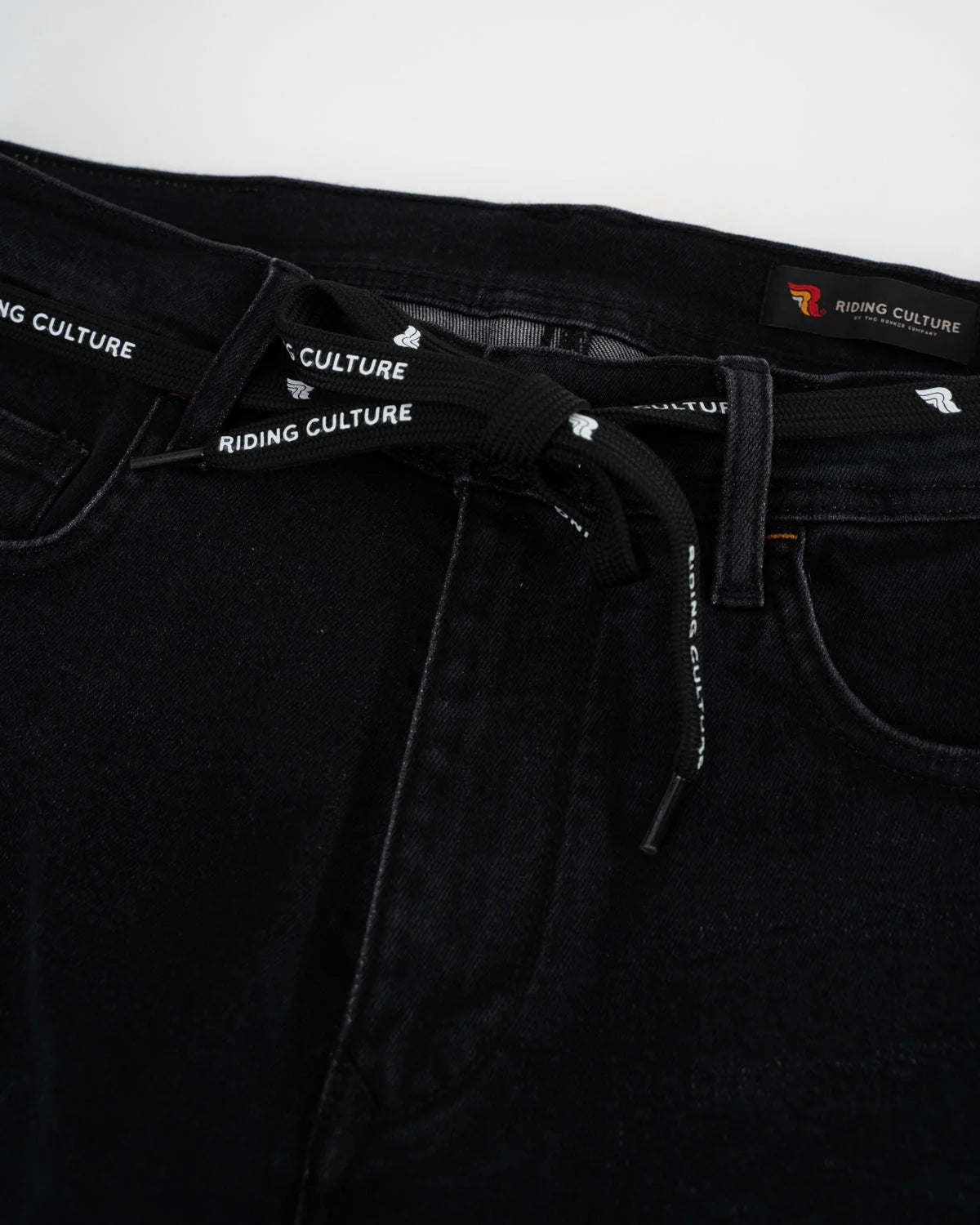 Riding Culture Tapered Slim Jeans - Black