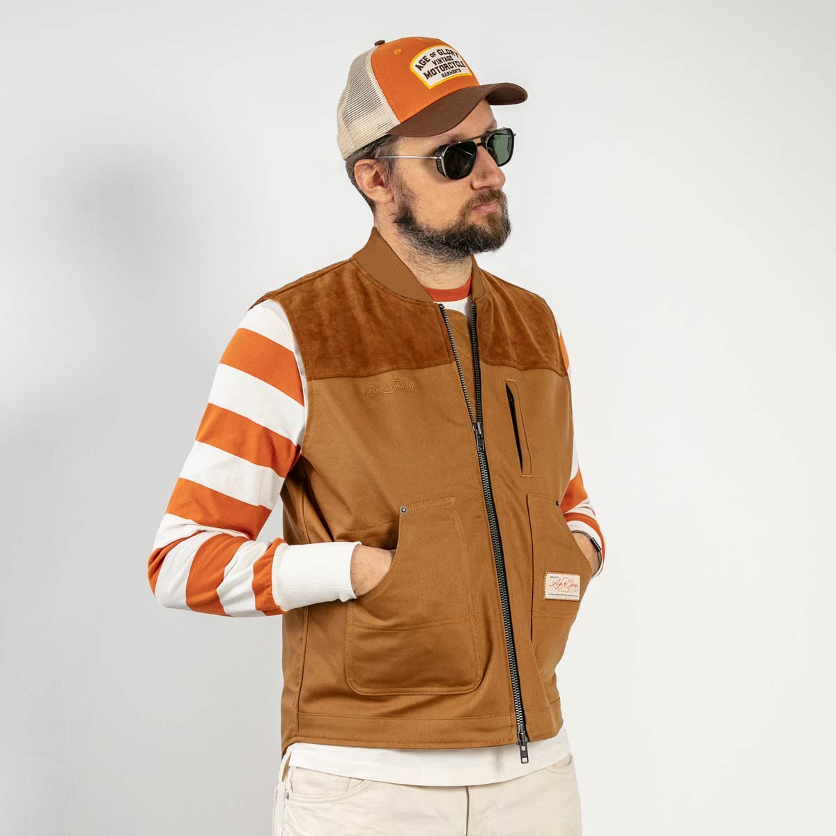 Age of Glory Cabin Vest - Caramel