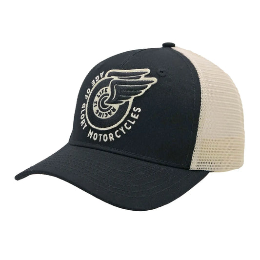 Age of Glory Champ Trucker Cap - Black/Off-White