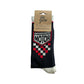 Age of Glory Enthusiasts Socks - Black/Red/Off-White