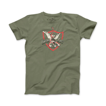 Age of Glory Flying Tiger T-shirt - Army Green