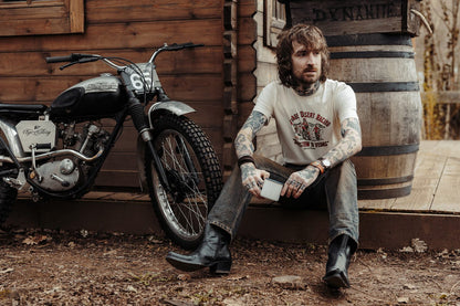 Age of Glory Vintage Racing T-shirt - Ecru
