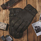 Age of Glory Garage Leather CE Gloves - Brown