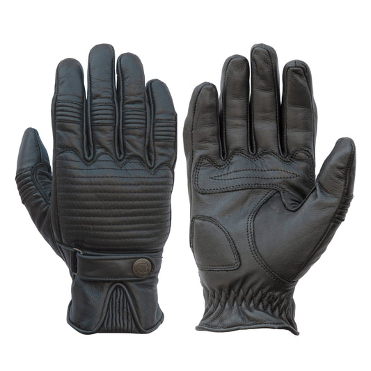 Age of Glory Garage Leather CE Gloves - Black