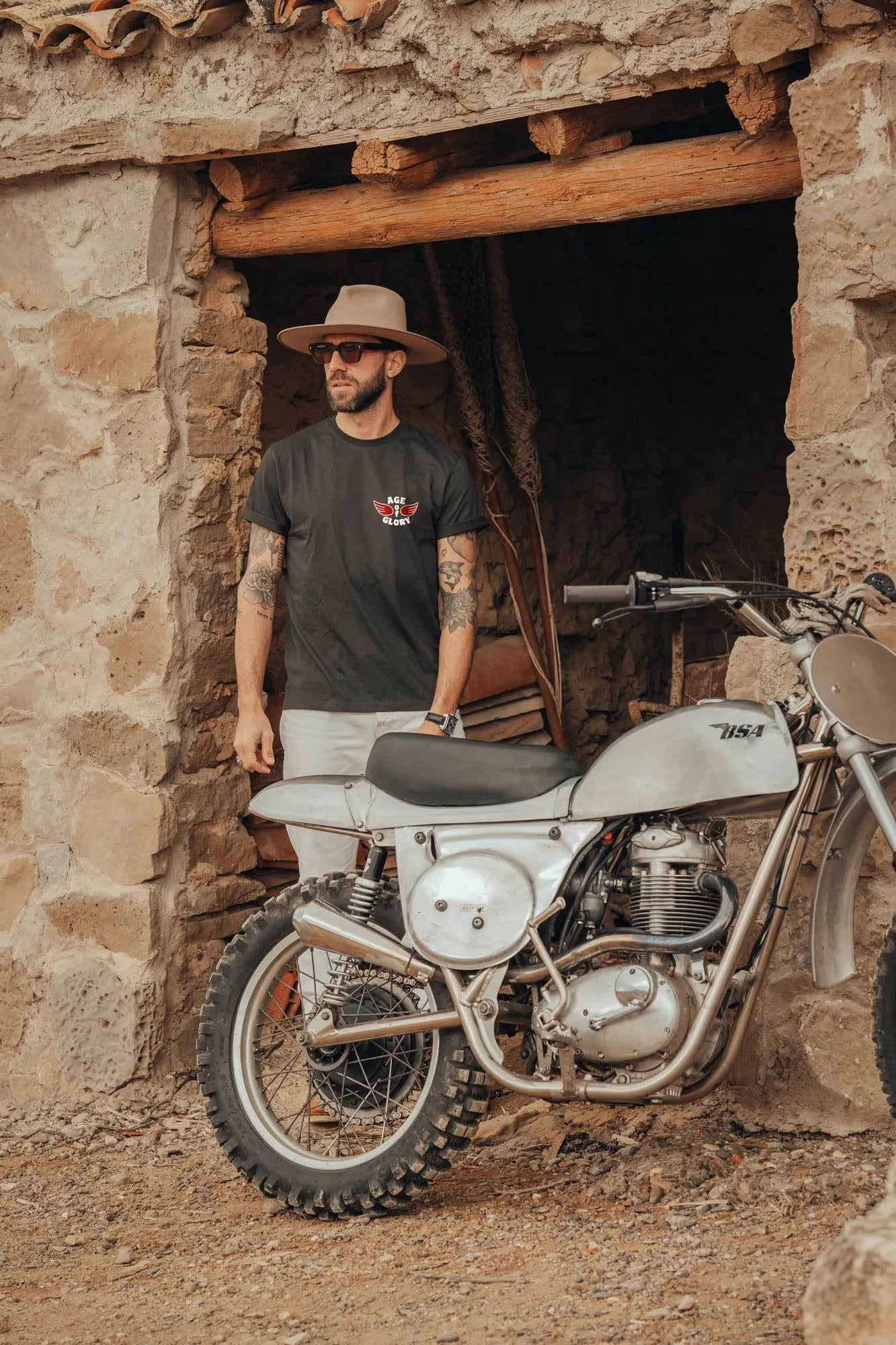 Age of Glory Genuine T-shirt - Washed Black