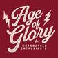 Age of Glory Logo T-shirt - Burgundy